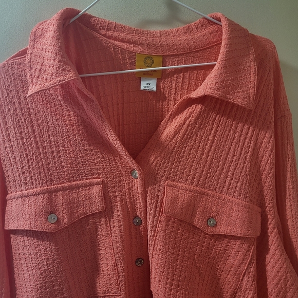 Ruby Rd Blouse Size 2X Nwt - Picture 2 of 3